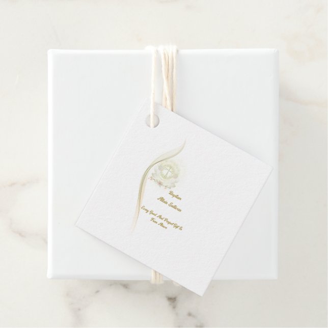 Glühende Engel Taufe Gunst Anhänger (Beispiel)