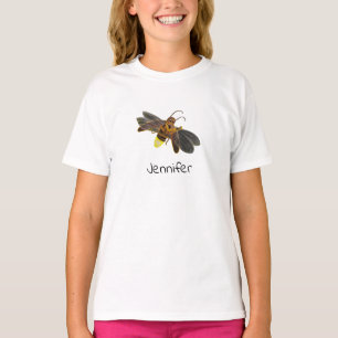 Glühende Firefly Lampyridae Personalisiert T-Shirt