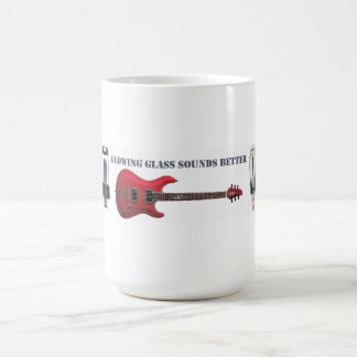 Glühende Glastöne besser Kaffeetasse