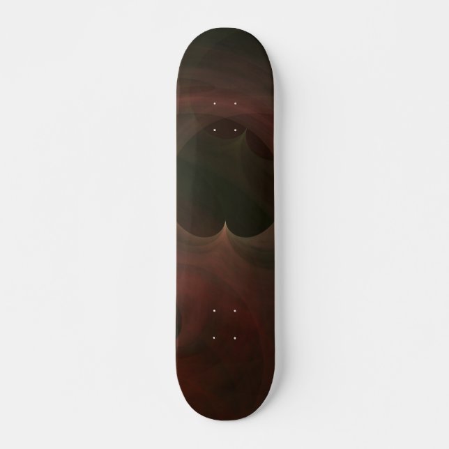 Glühende Herzen Skateboard (Vorne)
