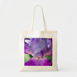Glühende Irisnatur / blumengeschmücktes / botanisc Tragetasche