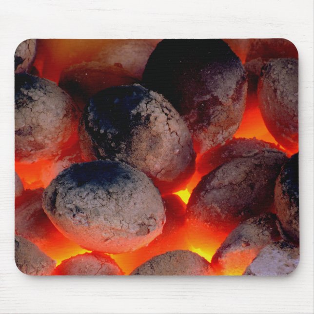 glühende Kohlen Mousepad (Vorne)