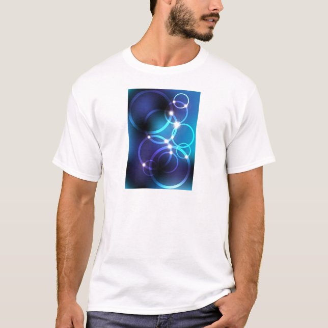 Glühende Kreise T-Shirt (Vorderseite)