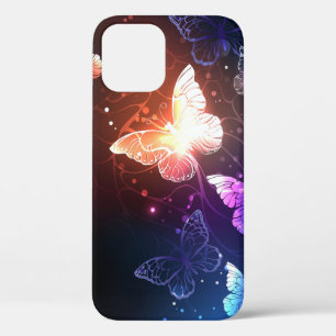 Glühende Nachtschmetterlinge Case-Mate iPhone Hülle