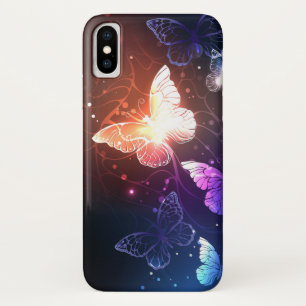 Glühende Nachtschmetterlinge Case-Mate iPhone Hülle