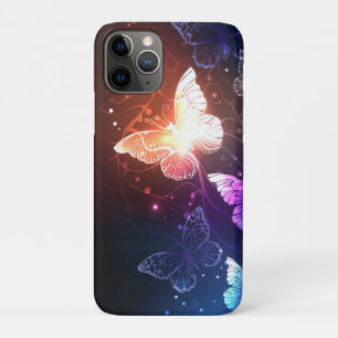 Glühende Nachtschmetterlinge Case-Mate iPhone Hülle