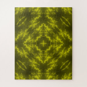 Glühende Neon Electric Thunder Bolzen