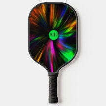 Glühende Neon Masculine Moderne Initialen