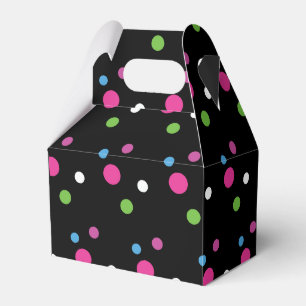 Glühende Party-Punkte-Süßigkeiten-Geschenkbox Geschenkschachtel