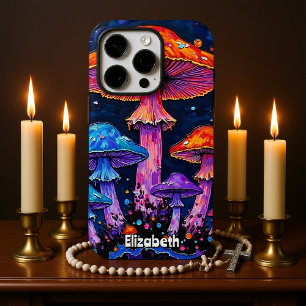 Glühende Pilzgrotte iPhone 16 Pro Hülle