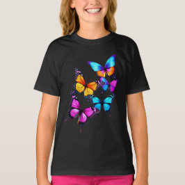 Glühende Schmetterlinge T - Shirt