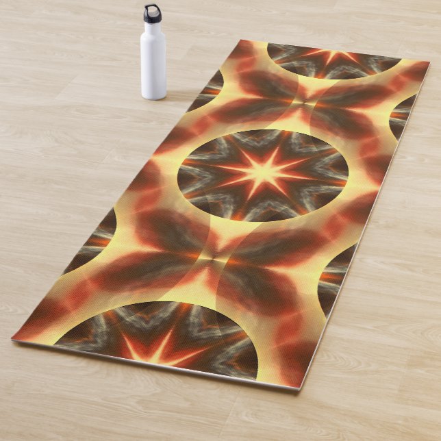 Glühende Sterne...... Yogamatte (Beispiel)