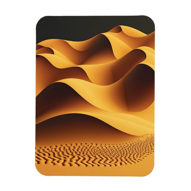 Glühende Täler Magnet (Vertikal)