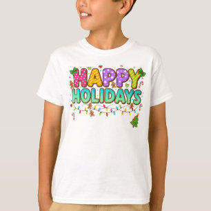 "Glühende Weihnachtsgebäck-Weihnachts-T-Shirt" T-Shirt