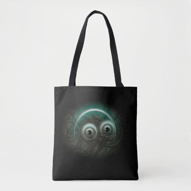 Glühender Cartoon Tasche (Vorderseite)