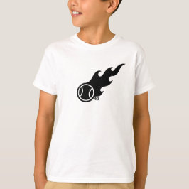 Glühender Tennisball T-Shirt