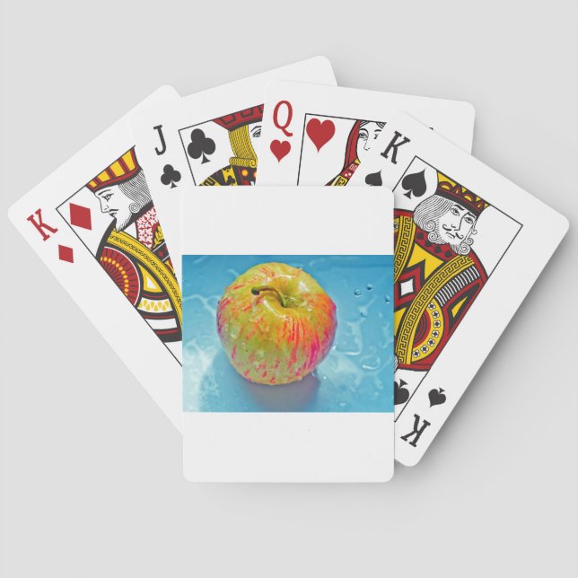 Glühendes Apple Spielkarten (Rückseite)