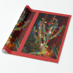 Glühkaktus Geschenkpapier
