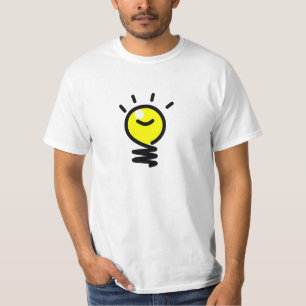 Glühlampe-Idee T-Shirt