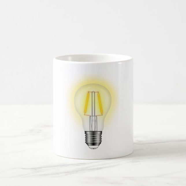 Glühlampe Kaffeetasse (Mittel)