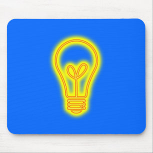 Glühlampe Mousepad