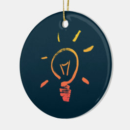 Glühlampe Retrolampe intelligenter Elektriker Keramik Ornament
