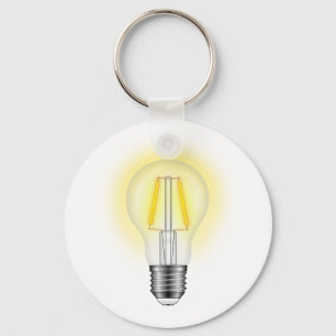 Glühlampe Schlüsselanhänger