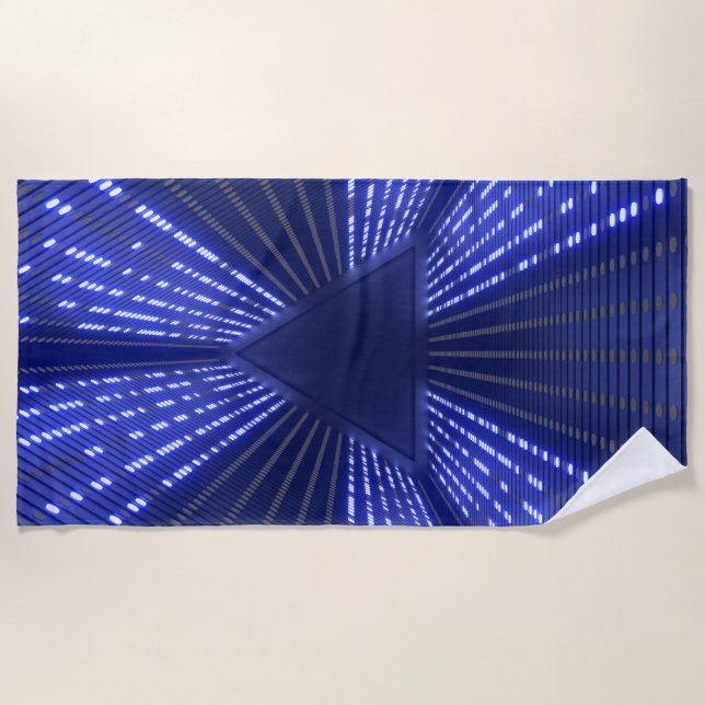 Glühlicht Strandtuch (Vorderseite)