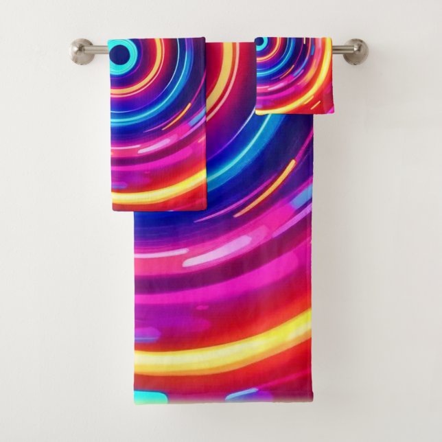 GlühLicht Vortex Badhandtuch Set (Insitu)