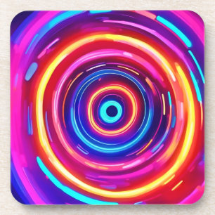 GlühLicht Vortex Getränkeuntersetzer