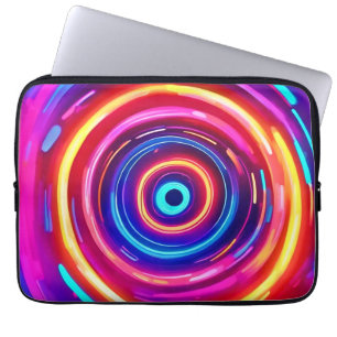 GlühLicht Vortex Laptopschutzhülle