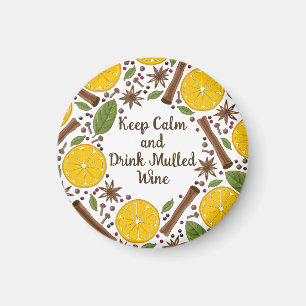 Glühwein, gewürzt magnet