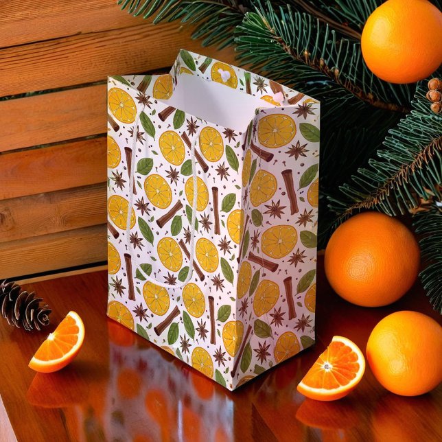 Glühwein, gewürzt mittlere geschenktüte (Christmas mulled wine spicy white medium gift bag)