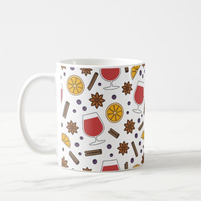 Gluhwein Weihnachten warme Getränke Kaffeetasse (Links)