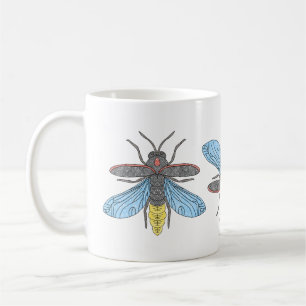 Glühwürmchen - Klassischer Becher Kaffeetasse