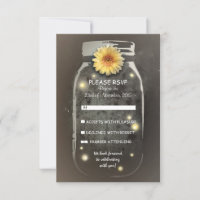 Glühwürmchen & Rustikales Glas Whimsical Hochzeit