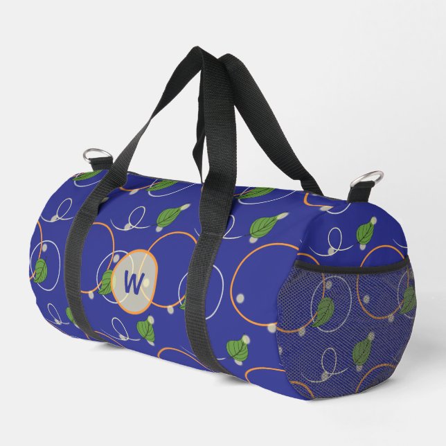 Glühwürmchen über Wasser Duffle Bag (Rechte Ecke)