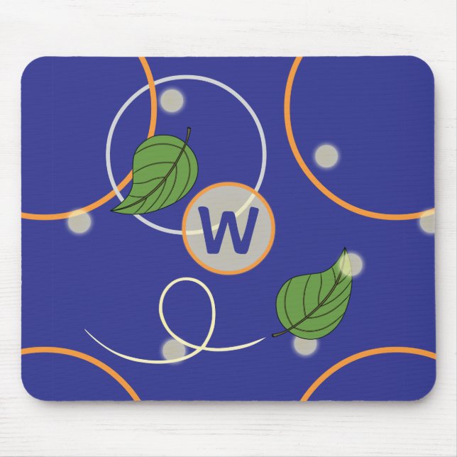 Glühwürmchen über Wassermousepad Mousepad (Vorne)