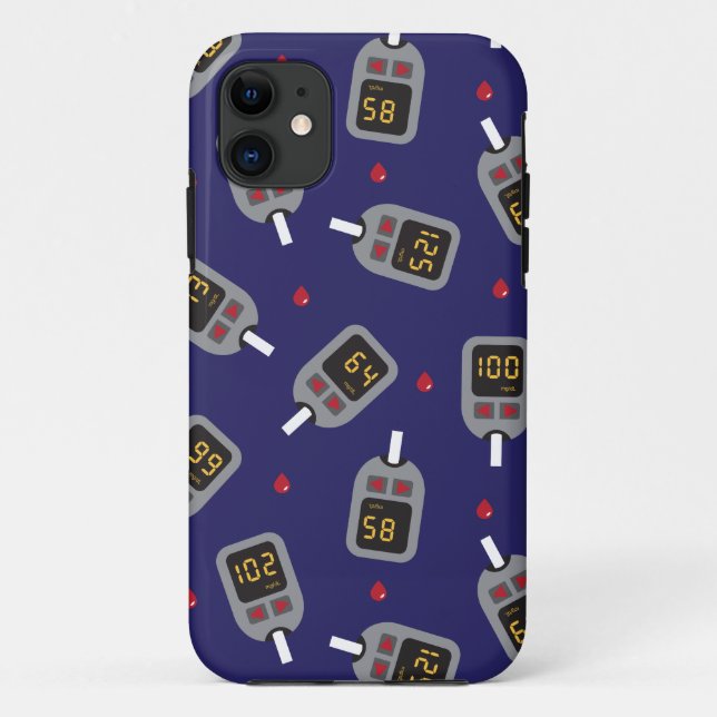 Glukometer Case-Mate iPhone Hülle (Rückseite)