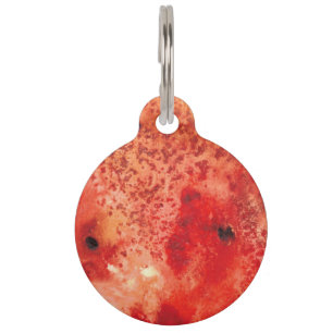 Glut entfaltet sich haustiermarke