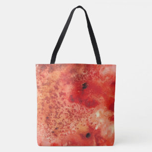 Glut entfaltet sich tasche