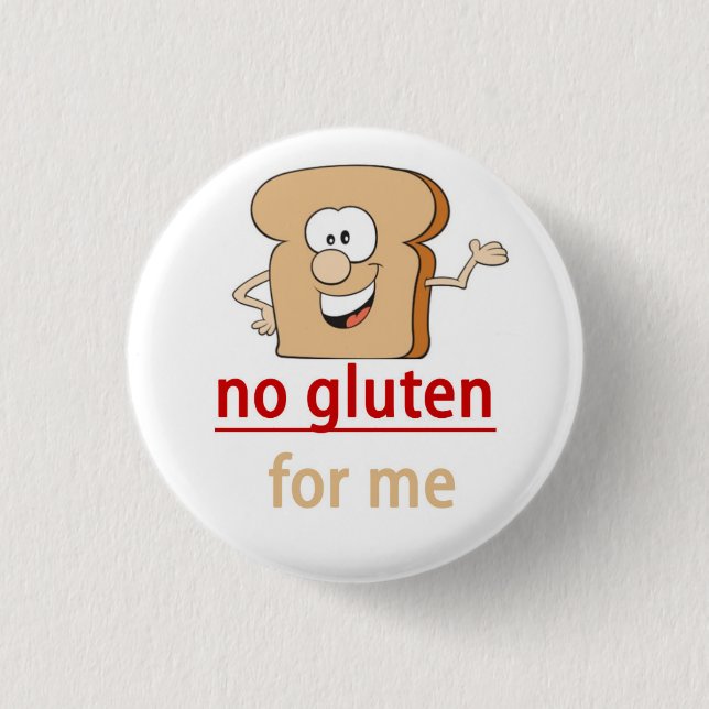 Gluten-Allergie-Alarm Button (Vorderseite)