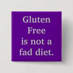 Gluten Freeis nicht eine Modeerscheinungdiät Button