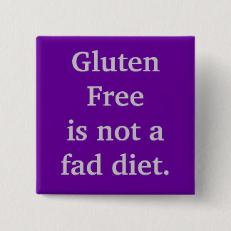 Gluten Freeis nicht eine Modeerscheinungdiät Button
