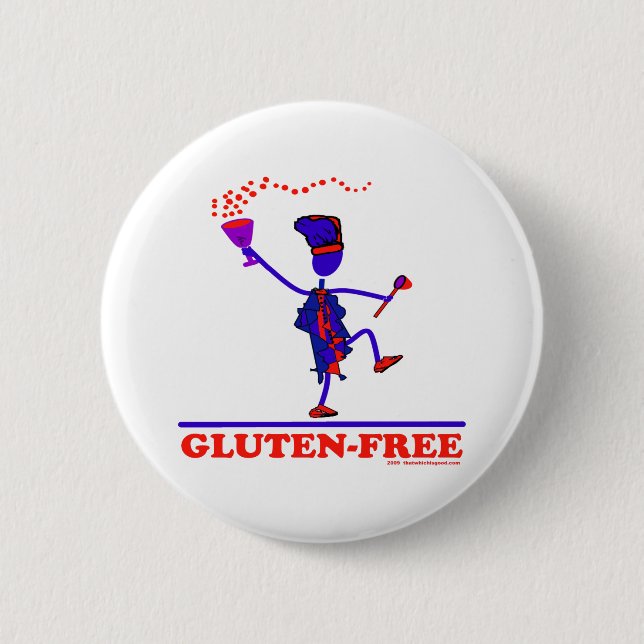 GLUTEN-FREI BUTTON (Vorderseite)