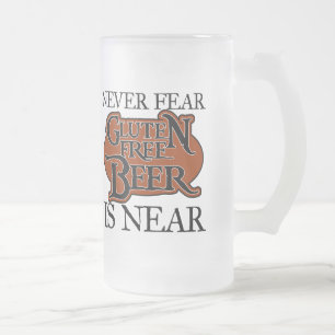 Gluten-freie Bier-Tasse Mattglas Bierglas
