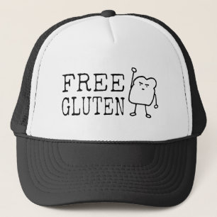 GLUTEN FREIE Diät-Spaß-Aktivisten-Satiren-lustig Truckerkappe