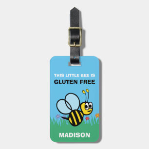 Gluten-freie Hummel-großer Medizin-Taschen-Umbau Gepäckanhänger