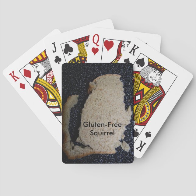 Gluten-Freies Eichhörnchen-Spielkarten Spielkarten (Rückseite)