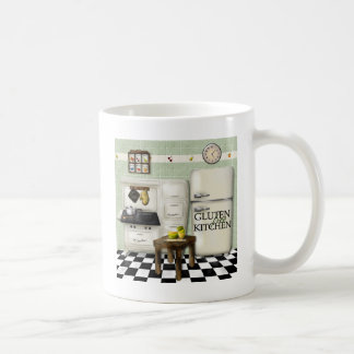 Gluten-freies Küchen-Grün Kaffeetasse